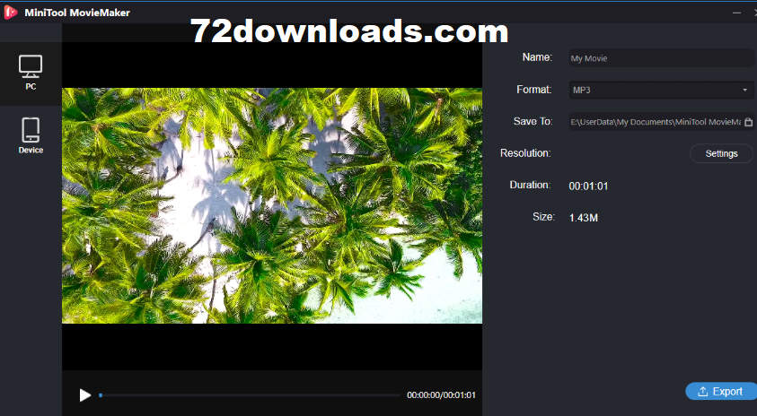 MiniTool MovieMaker