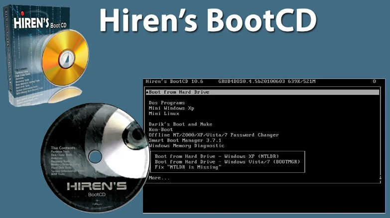 Hiren's BootCD PE Crackeado